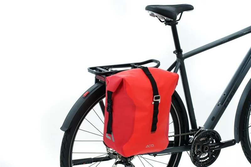 Acid Travlr Pro 15L Pannier Bag in Flame/Black-3